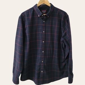 UNTUCKit Soft Flannel Long Sleeve Plaid Shirt